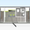 Twin Bed Sleeper Cabin