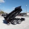 Dump Trailer 6′ X 10′ Landscape Equipment With 20 inch Sides - Image 2