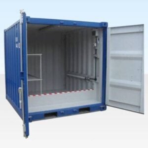 8FT X 8FT Raised Bunded Store