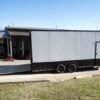 8.5×20 White V-Nose Enclosed Trailer with Blackout Pkg (2) 5,200lb Axles - Image 7