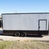 8.5×20 White V-Nose Enclosed Trailer with Blackout Pkg (2) 5,200lb Axles - Image 8