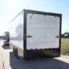 8.5×20 White V-Nose Enclosed Trailer with Blackout Pkg (2) 5,200lb Axles - Image 16