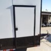 8.5×20 White V-Nose Enclosed Trailer with Blackout Pkg (2) 5,200lb Axles - Image 17