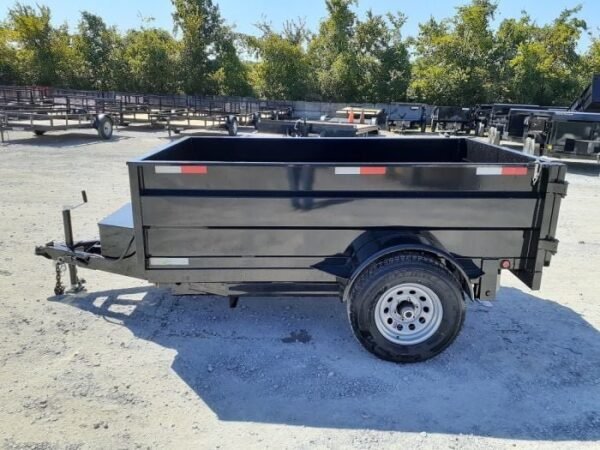 5×8 Hydraulic Dump Trailer 24″ Sides 5,200lb Axle with Brake - Image 5