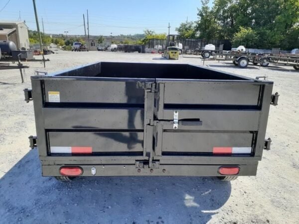 5×8 Hydraulic Dump Trailer 24″ Sides 5,200lb Axle with Brake - Image 7