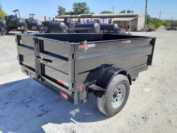 5×8 Hydraulic Dump Trailer 24″ Sides 5,200lb Axle with Brake - Image 8