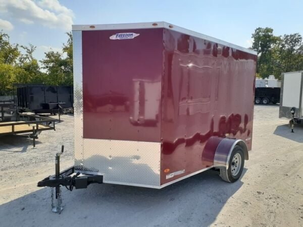 Enclosed Trailer 7′ X 10′ Brandy Wine Custom Equipment Storage - Image 8