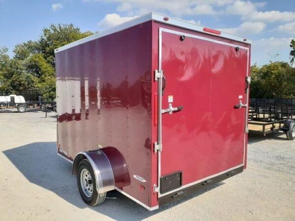 Enclosed Trailer 7′ X 10′ Brandy Wine Custom Equipment Storage - Image 14