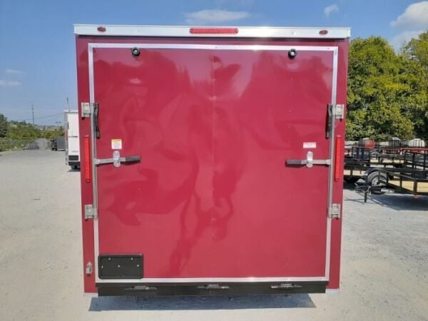 Enclosed Trailer 7′ X 10′ Brandy Wine Custom Equipment Storage - Image 3