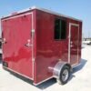 Enclosed Trailer 7′ X 10′ Brandy Wine Custom Equipment Storage - Image 6