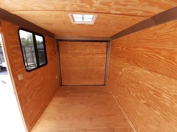 Enclosed Trailer 7′ X 10′ Brandy Wine Custom Equipment Storage - Image 7