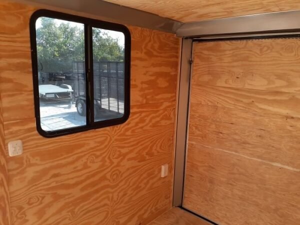 Enclosed Trailer 7′ X 10′ Brandy Wine Custom Equipment Storage - Image 12
