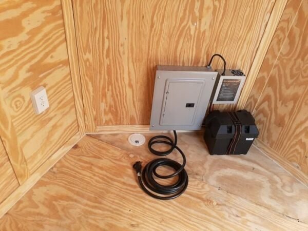 Enclosed Trailer 7′ X 10′ Brandy Wine Custom Equipment Storage - Image 20