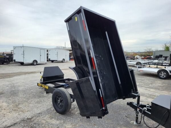 5×8 Hydraulic Dump Trailer 24″ Sides 5,200lb Axle with Brake - Image 16