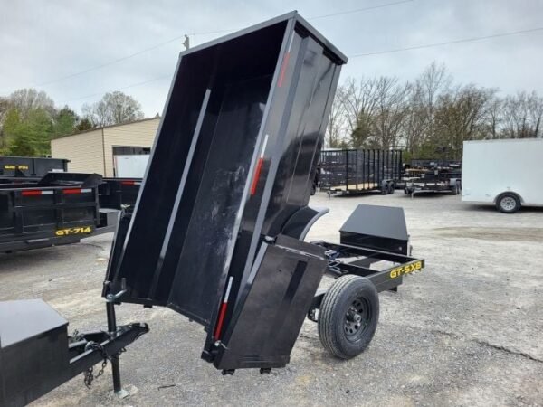 5×8 Hydraulic Dump Trailer 24″ Sides 5,200lb Axle with Brake - Image 17