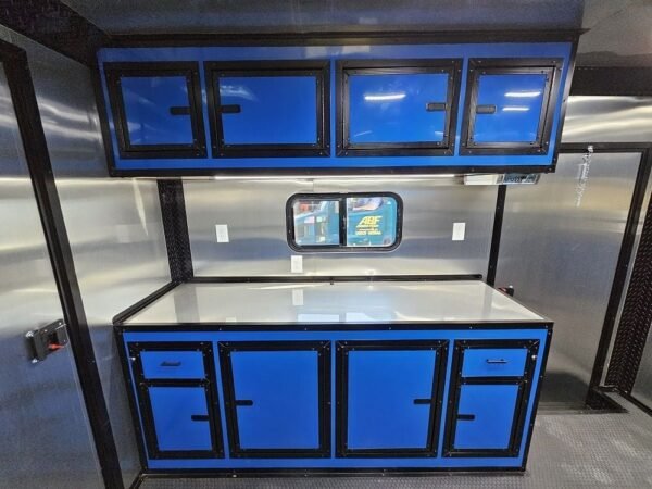 8.5′ X 26′ Concession Trailer BBQ Competition Event Toy Hauler - Image 14