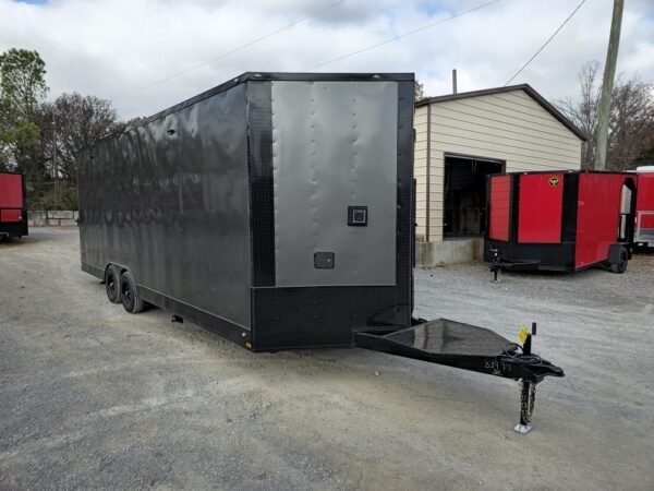 8.5′ X 24′ Custom Enclosed Dressing Room Trailer - Image 2