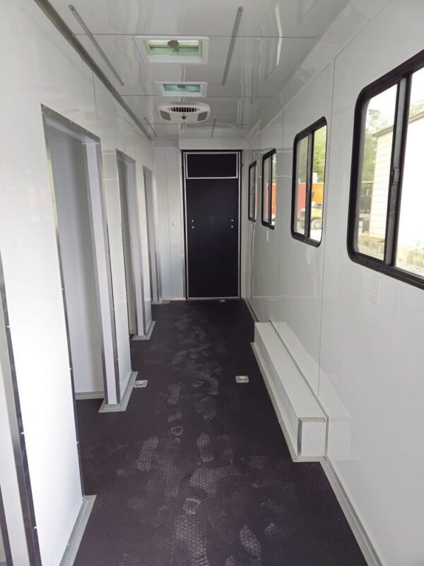 8.5′ X 24′ Custom Enclosed Dressing Room Trailer - Image 5