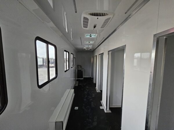 8.5′ X 24′ Custom Enclosed Dressing Room Trailer - Image 15