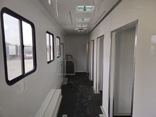 8.5′ X 24′ Custom Enclosed Dressing Room Trailer - Image 16