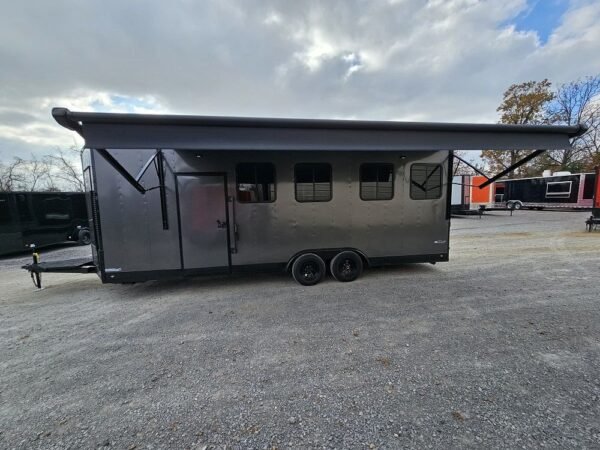 8.5′ X 24′ Custom Enclosed Dressing Room Trailer - Image 19