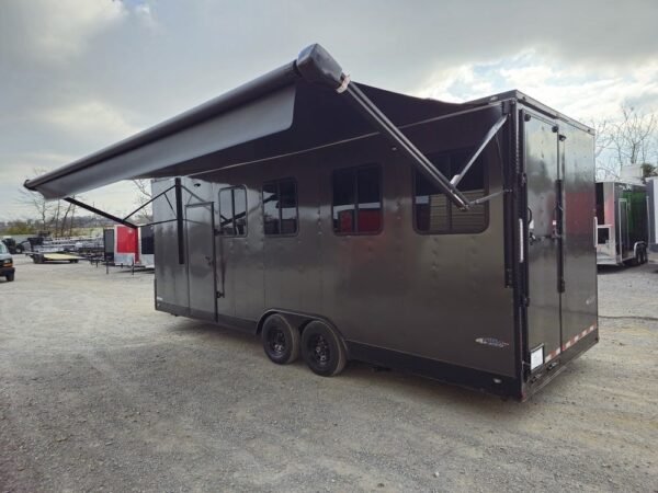 8.5′ X 24′ Custom Enclosed Dressing Room Trailer - Image 20