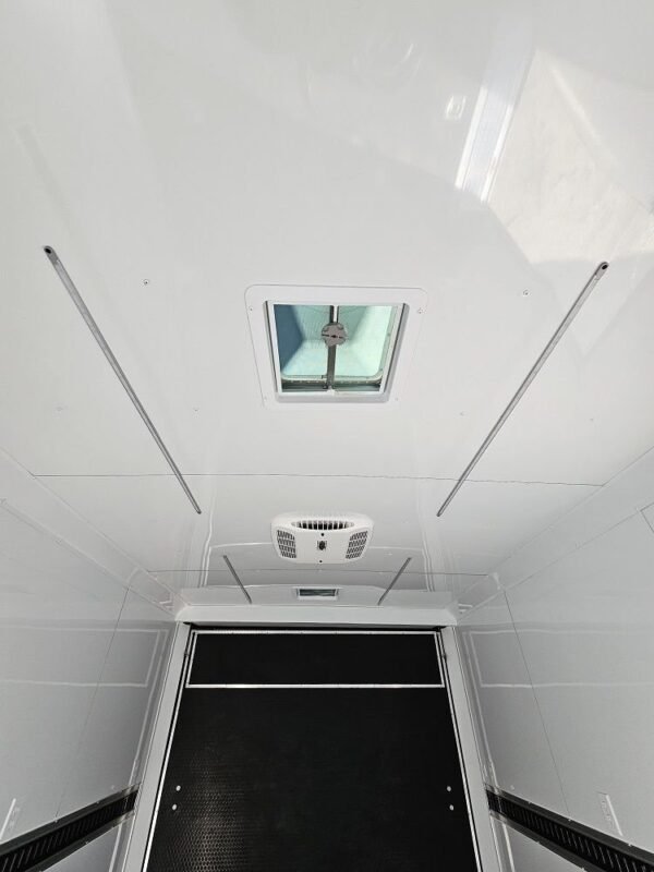 8.5′ X 12′ Charcoal Special Effects Enclosed Trailer - Image 3