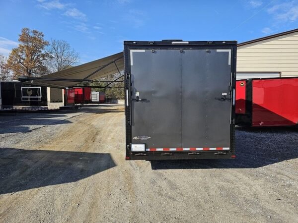8.5′ X 12′ Charcoal Special Effects Enclosed Trailer - Image 7