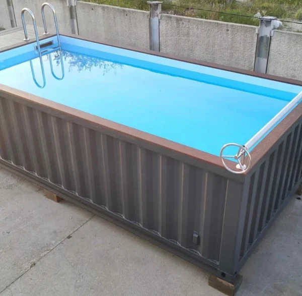 20′ ft Shipping Container Swimming Pool - Image 3