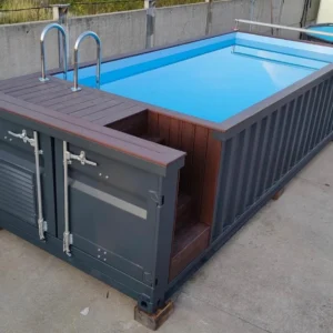 20′ ft Shipping Container Swimming Pool