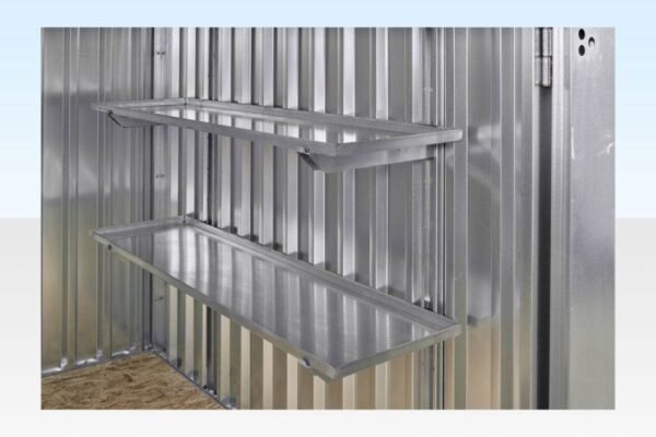 Flat Pack Storage Container 3m x 2.1m – Galvanised - Image 2