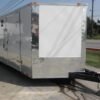 Enclosed Trailer 8.5’x26′ White – Car Motorcycle Hauler Storage