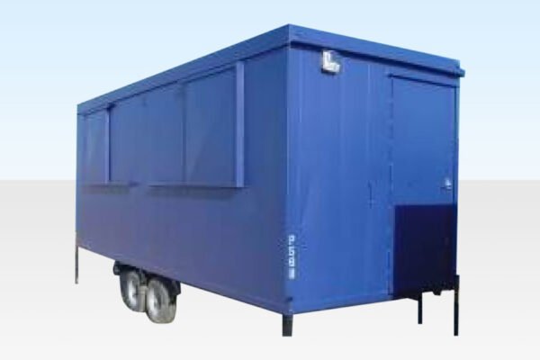 20ft x 7ft6in Steel Mobile Anti-Vandal Office - Image 2