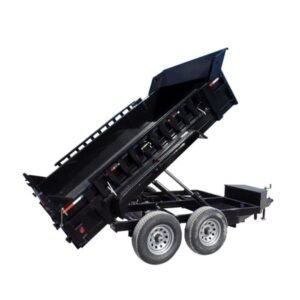 Dump Trailer 6′ X 10′ Landscape Equipment With 20 inch Sides