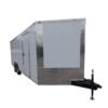 Enclosed Trailer 8.5′ x 20′ White 3500lb Axles – Cargo Hauler Storage