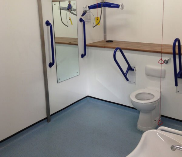 High Dependency Mobile Disabled Toilet Unit