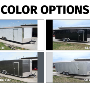 Enclosed Trailer 8.5′ x 24′ – Cargo Hauler Car Motorcycle Storage