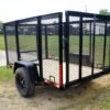 5×8 Straight Deck Utility Trailer with 4ft Mesh Side 3500lb Axle - Image 3