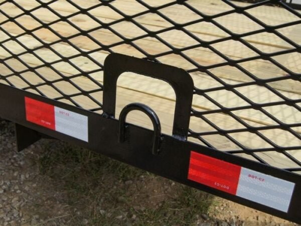 5×8 Straight Deck Utility Trailer with 4ft Mesh Side 3500lb Axle - Image 6