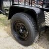 5×8 Straight Deck Utility Trailer with 4ft Mesh Side 3500lb Axle - Image 7