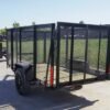 5×10 Straight Deck Utility Trailer 4ft Mesh Sides 3500lb Axle - Image 4