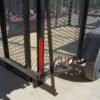 5×10 Straight Deck Utility Trailer 4ft Mesh Sides 3500lb Axle - Image 11