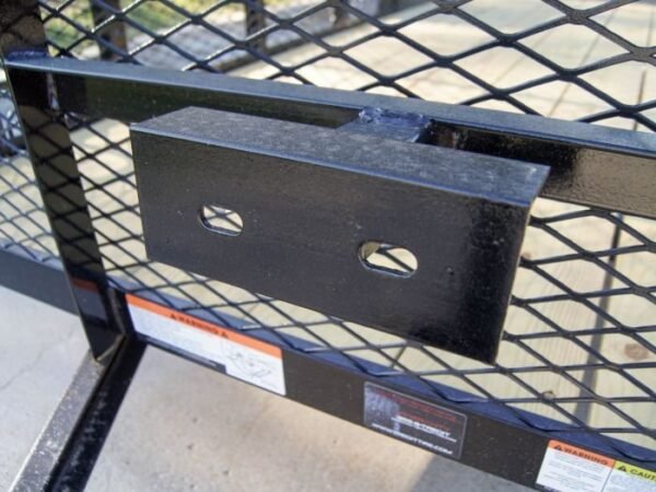 6.4×14 Dovetail Utility Trailer with 2ft Mesh Sides 3,500lb Axle - Image 10