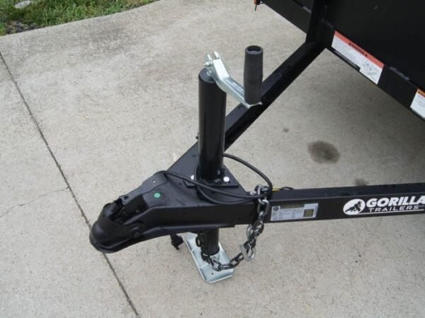 5′ X 10′ Utility Trailer Straight Deck 18″ Sides Tall Gate - Image 8