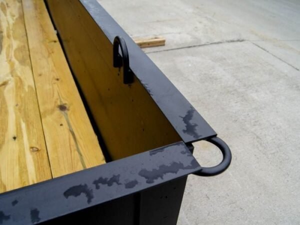5′ X 10′ Utility Trailer Straight Deck 18″ Sides Tall Gate - Image 9