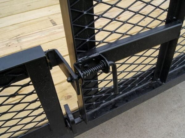 6.4×20 Utility Trailer with Side Gate and 18″ Mesh (2) 3,500lb Axles - Image 15