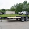7×16 I-Beam Equipment Trailer with (2) 7K Axles with Stand Up Ramps - Image 2
