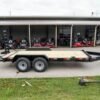 7×16 I-Beam Equipment Trailer with (2) 7K Axles with Stand Up Ramps - Image 5