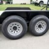 7×16 I-Beam Equipment Trailer with (2) 7K Axles with Stand Up Ramps - Image 12