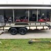 6.4×16 Straight Deck Utility Trailer (2) 3500lb Axles - Image 6
